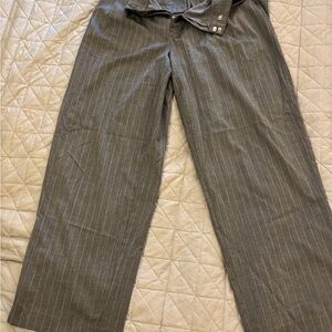 a new day Charcoal Pinstripe Women's Dress Pants